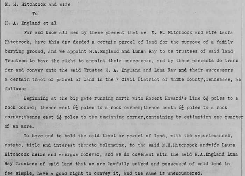 White County, TN Deed, Book 81, Page 13, Image 1